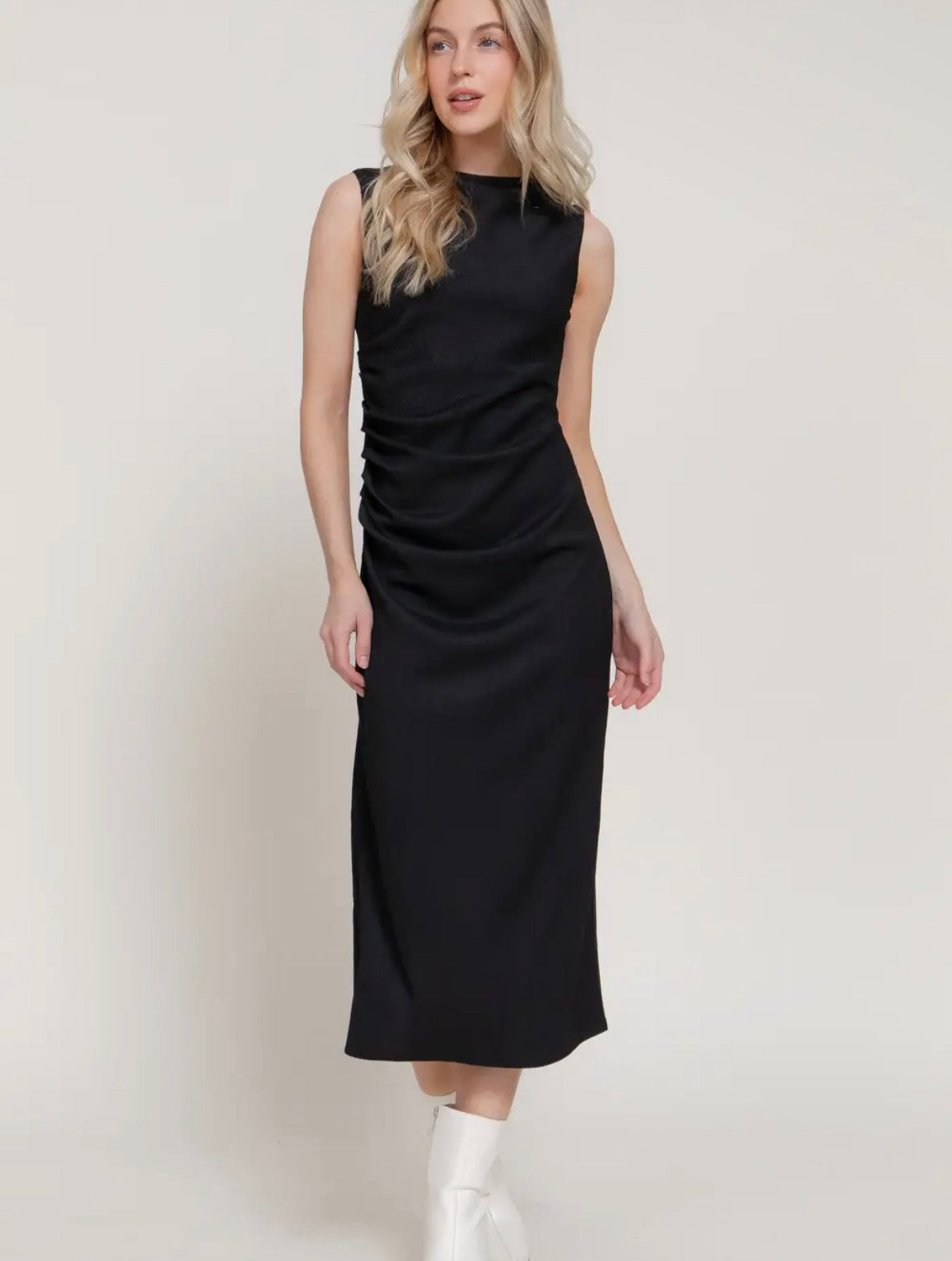 Must-Have Black Midi Dress