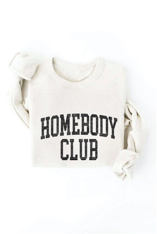 Homebody Club Crew Neck Sweatshirt