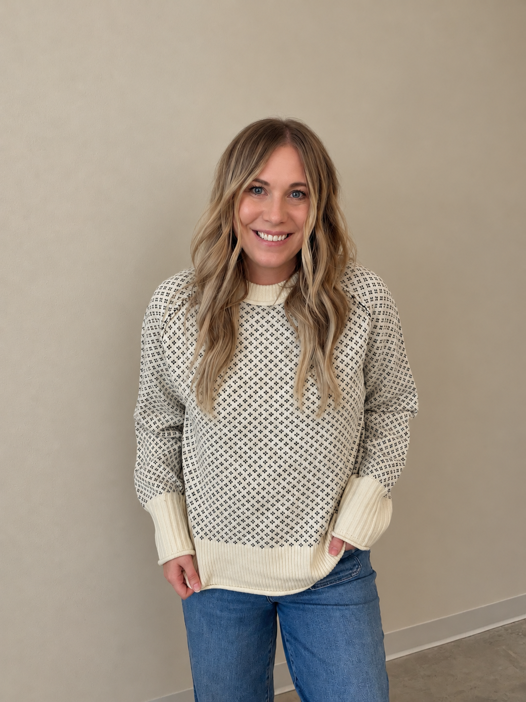 Snowfall in Vermont Sweater