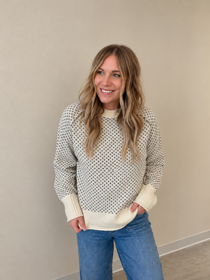 Snowfall in Vermont Sweater