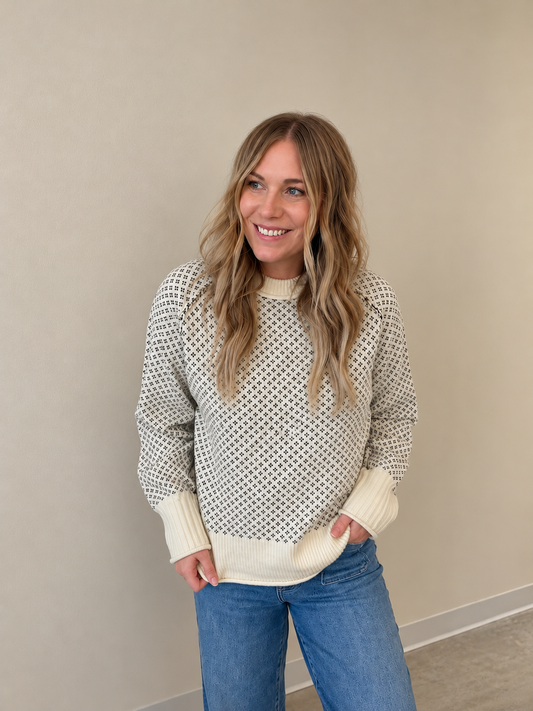Snowfall in Vermont Sweater