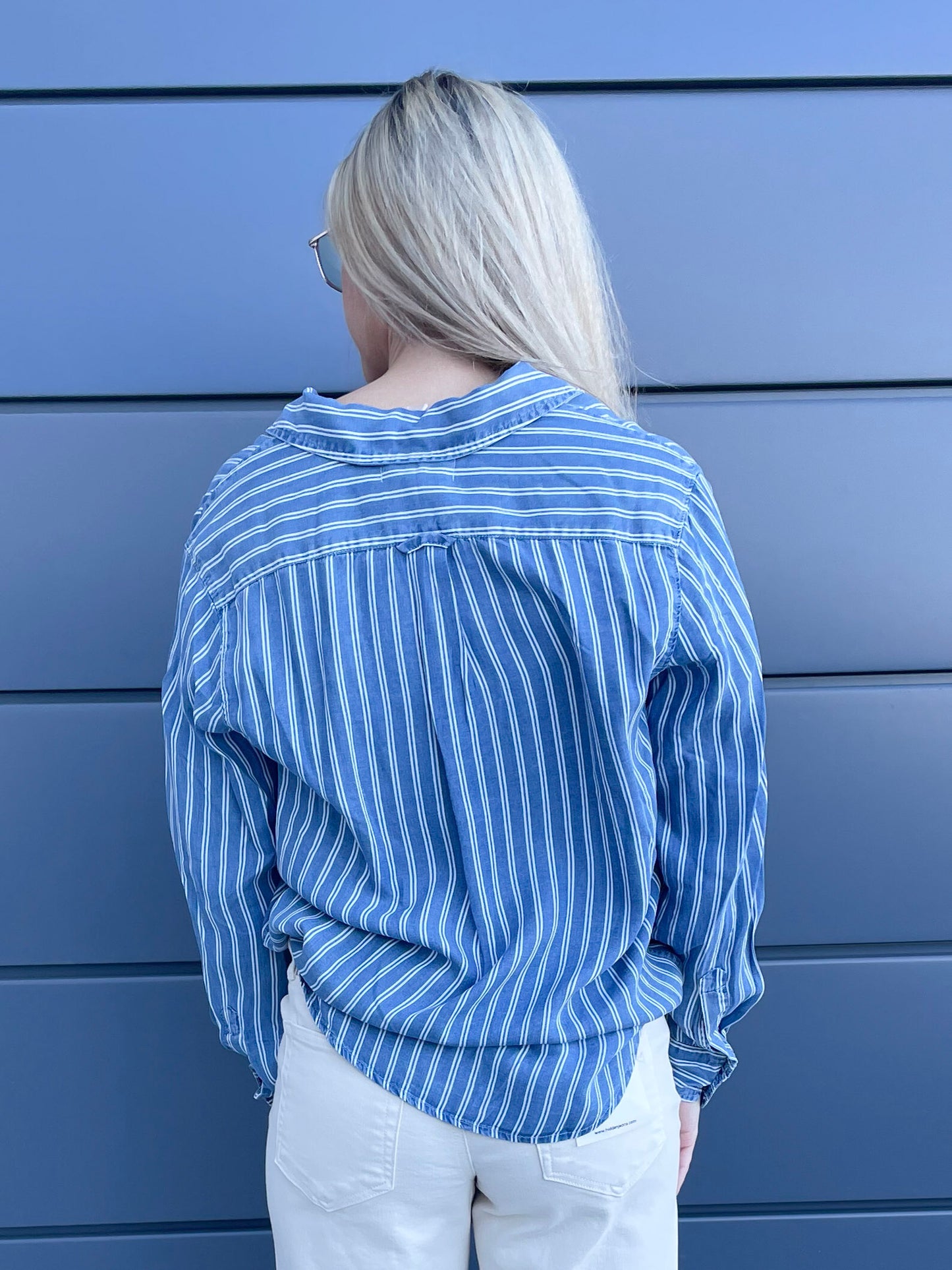 Dear John Galina Chambray Shirt