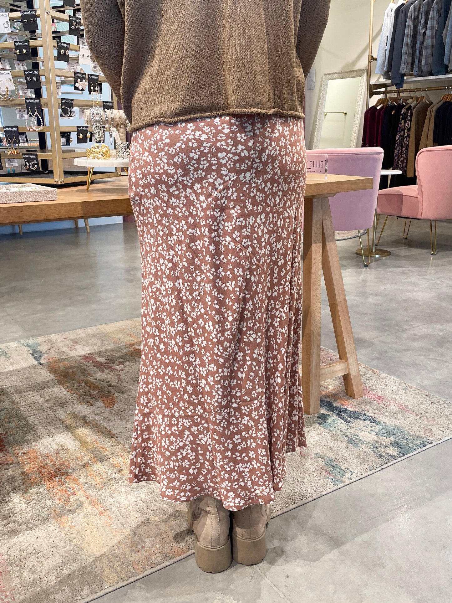 Briar Floral Midi Skirt