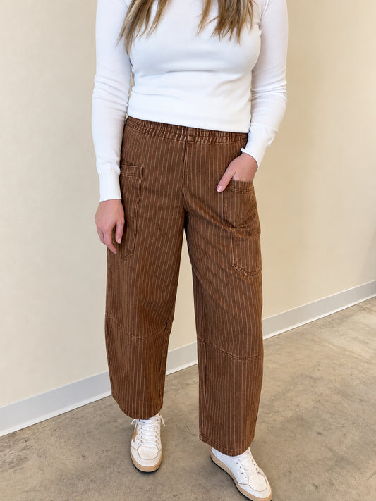 Madison Barrel Pants