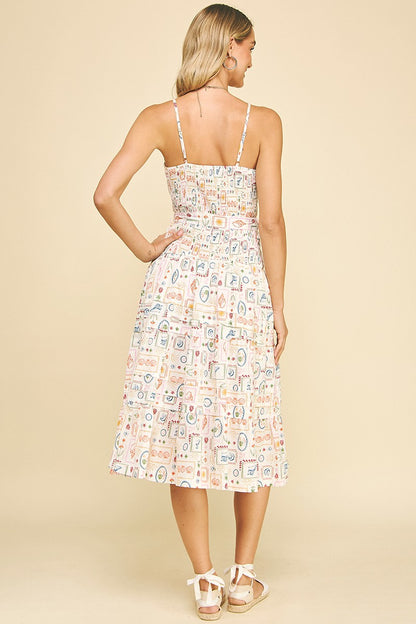 Sand And Seaglass Sun Dress Back