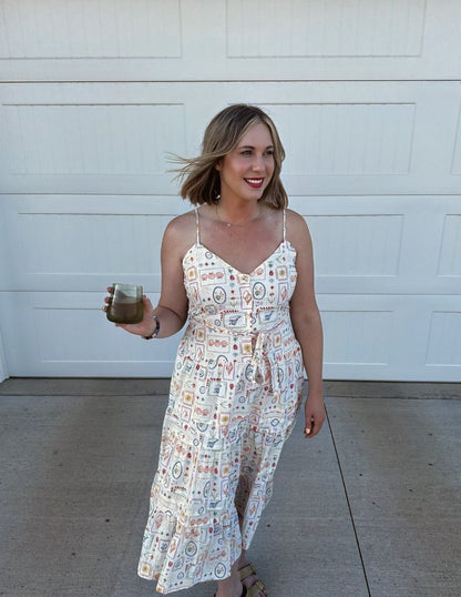 Sand And Seaglass Sun Dress Front