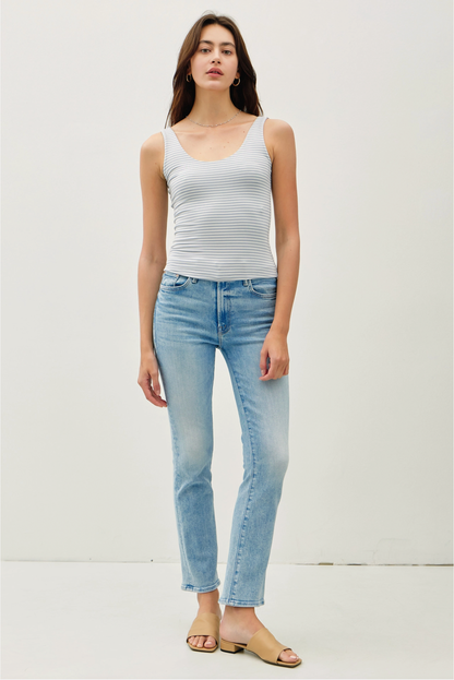 Cloudline Stripe Double Lined Tank