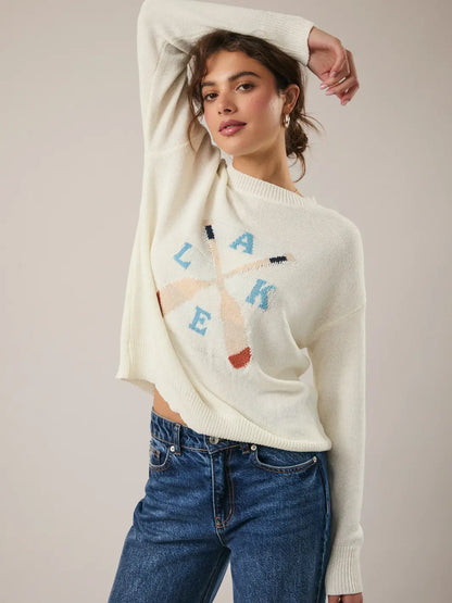 The Lakeside Knit Lightweight Sweater