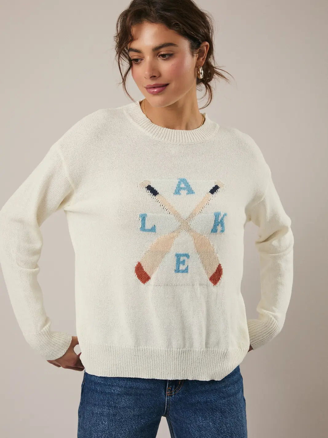 The Lakeside Knit Lightweight Sweater