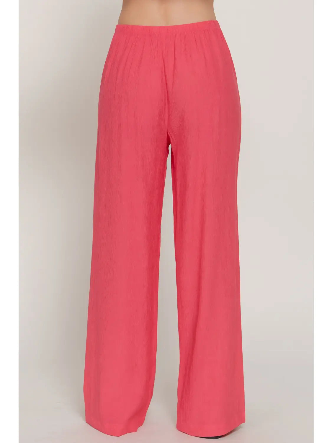Watermelon Crush Textured Pants