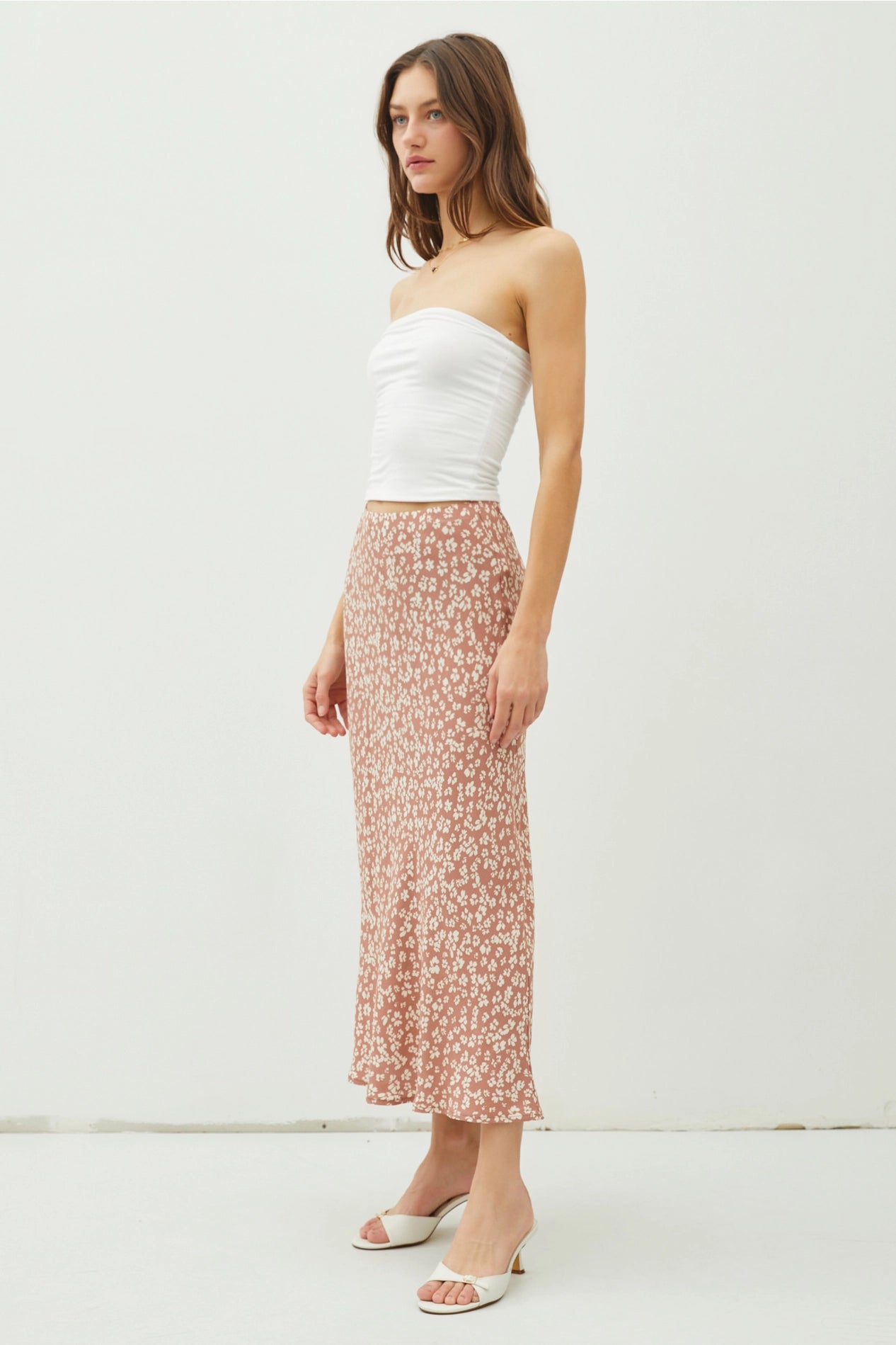Briar Floral Midi Skirt