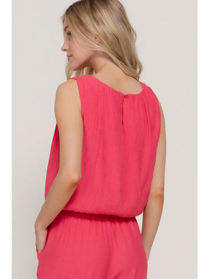 Watermelon Crush Textured Tank