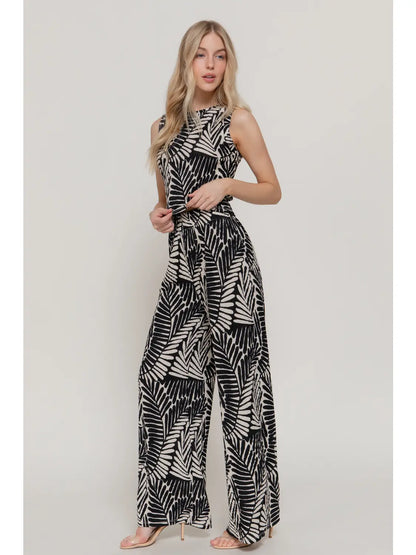 Black Sand Wide Leg Pants