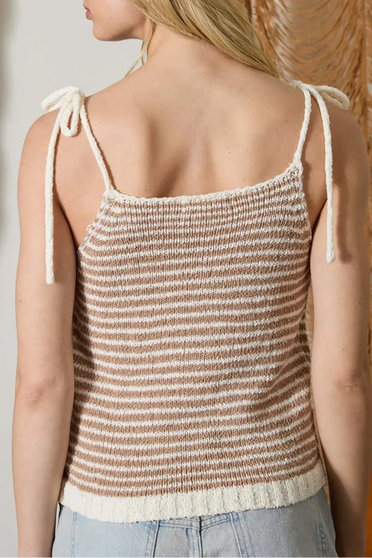 Canyon Stripe Sweater Tank