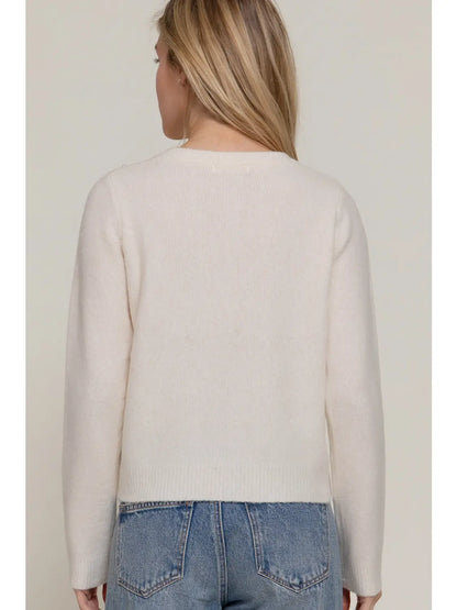 The Heirloom Cardigan in Cream