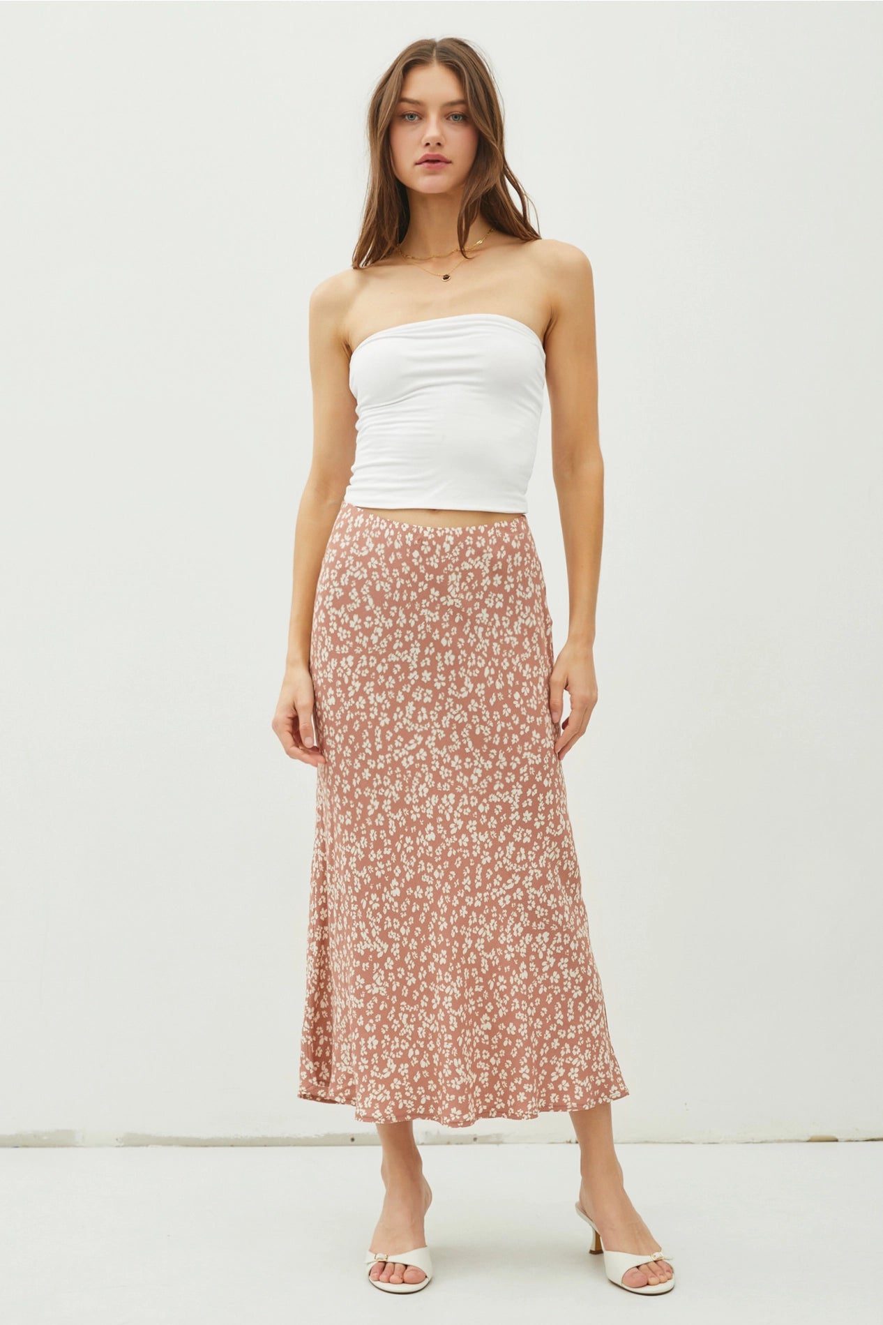 Briar Floral Midi Skirt