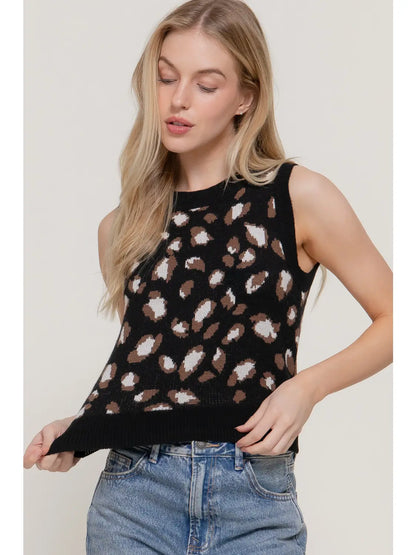Wild at Heart Sweater Tank