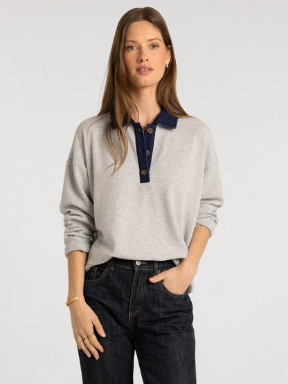 Thread & Supply Crest Pullover