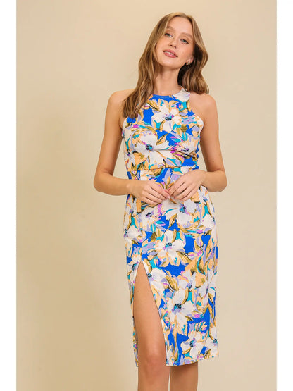 Electric Touch Fitted Dress