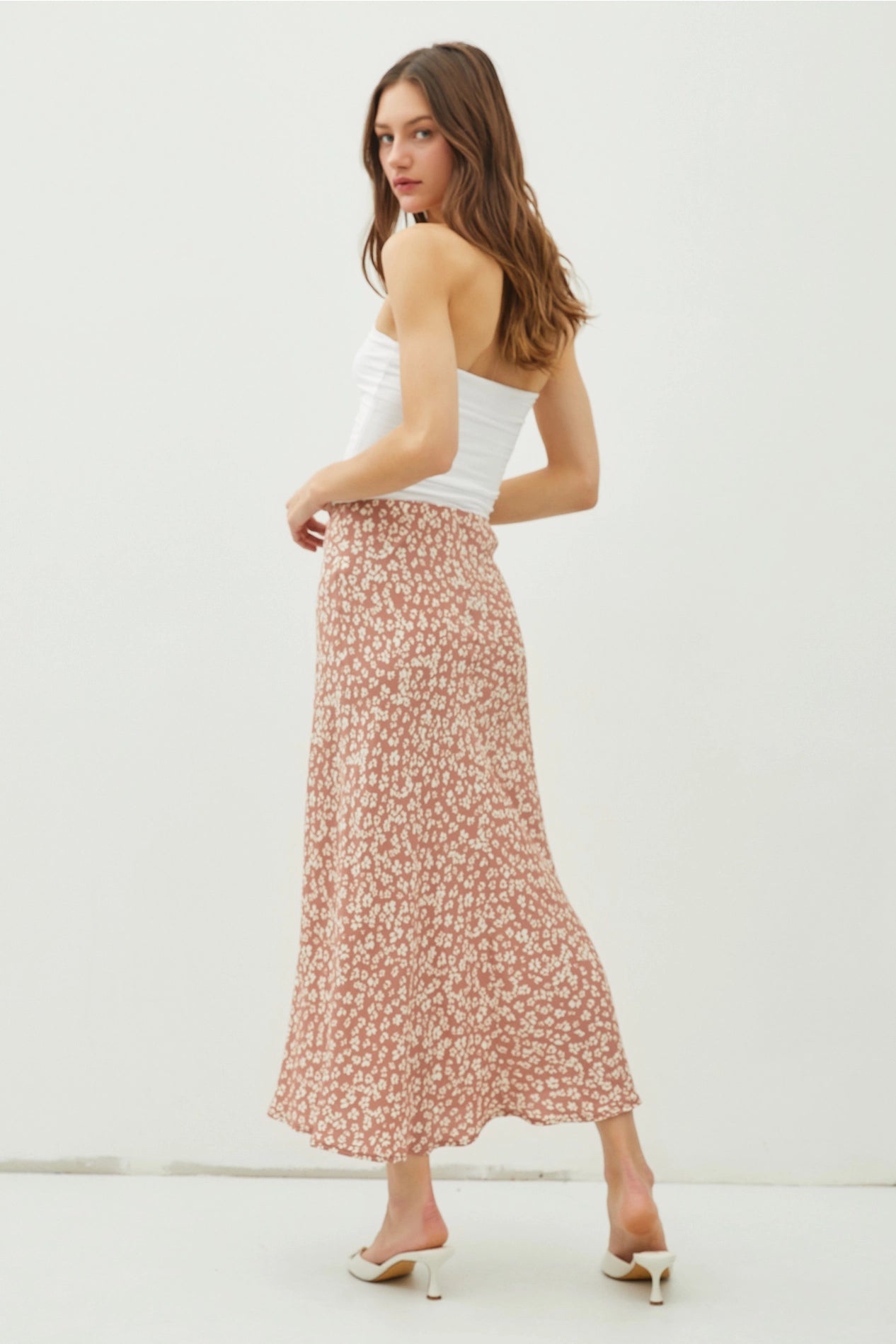 Briar Floral Midi Skirt