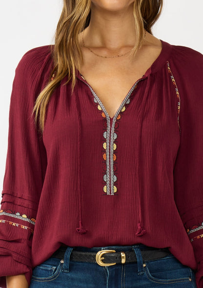 The Autumn Threads Blouse