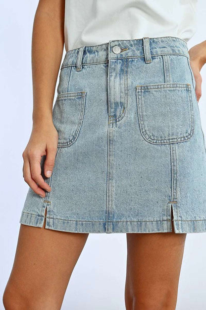 Molly Bracken | Nashville Nights Rhinestone Mini Skirt