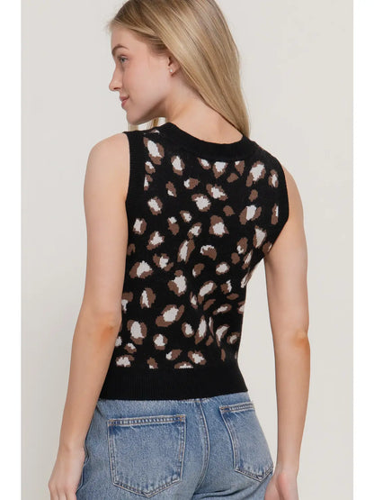 Wild at Heart Sweater Tank