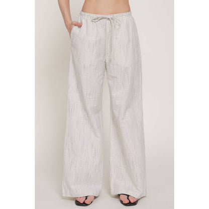 Salt Air Striped Gauze Pants