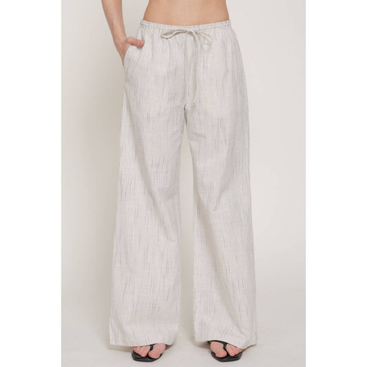 Salt Air Striped Gauze Pants