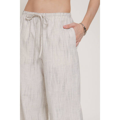 Salt Air Striped Gauze Pants