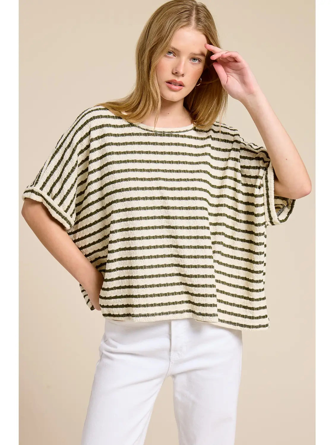 Changing Seasons Striped Top
