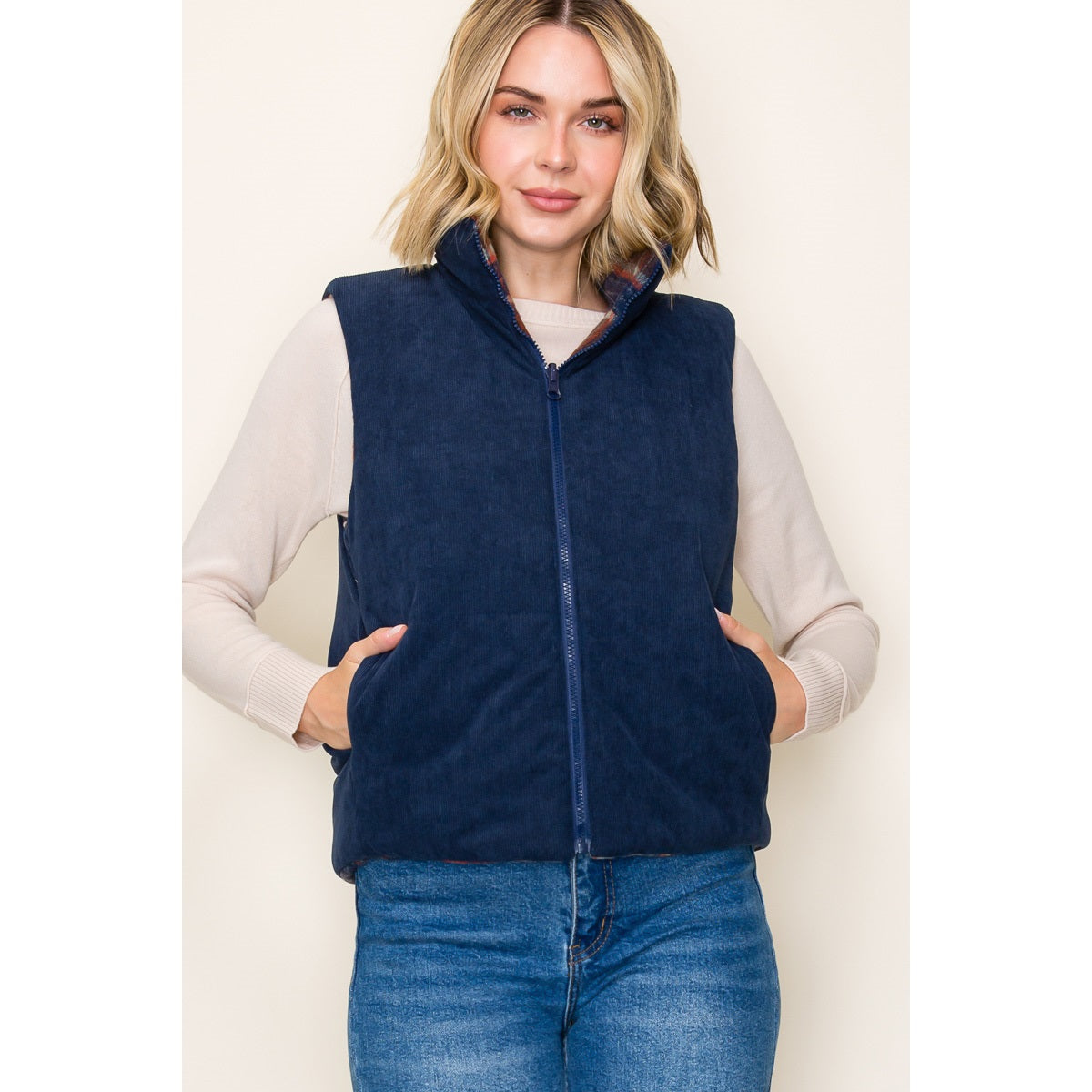 The Rustic Reversible Harvest Vest