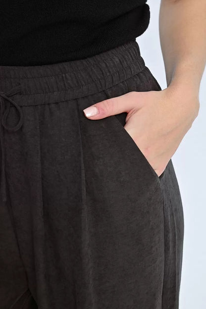 Molly Bracken | Drawstring Woven Pants
