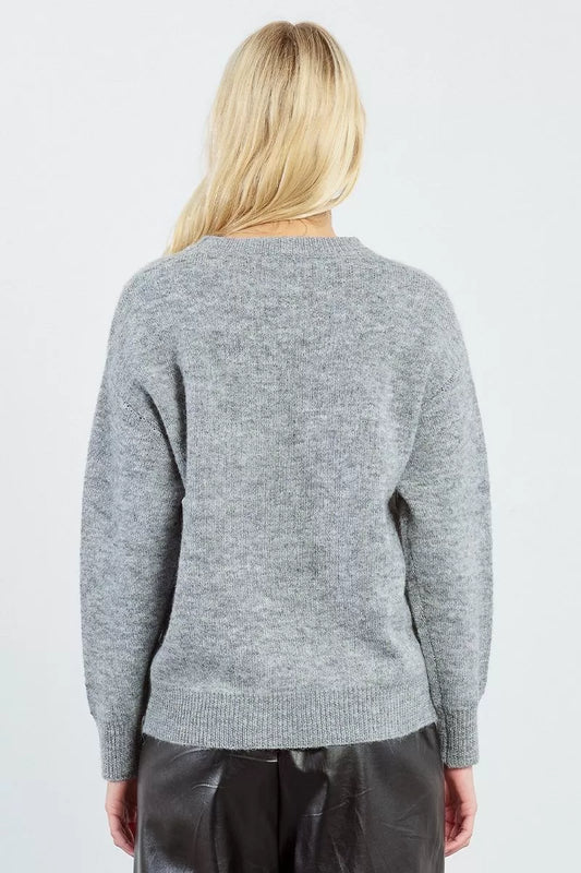 Molly Bracken | Knitted Bow And Bling Sweater