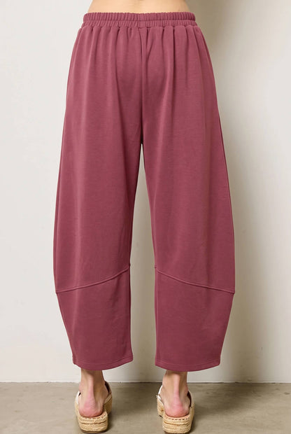 Mom Mode Barrel Leg Sweatpants (Multiple Colors)