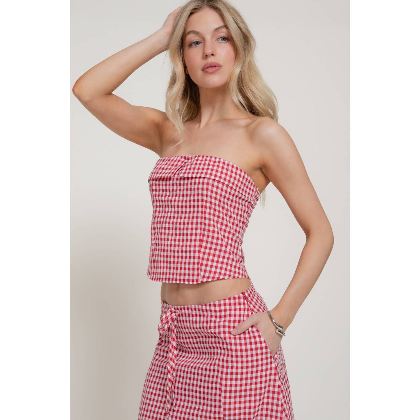 Sweet Summer Gingham Top