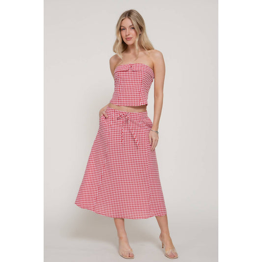 Sweet Summer Gingham Top