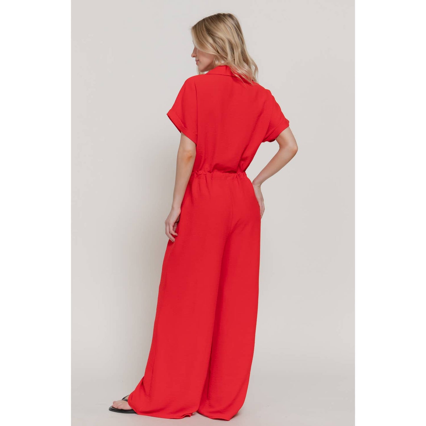 Red Hot Getaway Jumpsuit