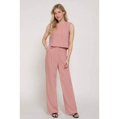 Rosewater Linen Top