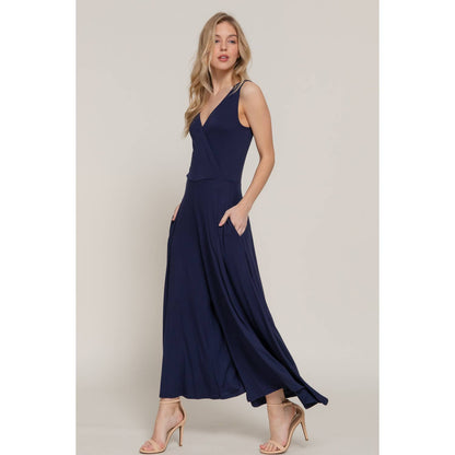 Midnight Riviera Wide Leg Jumpsuit