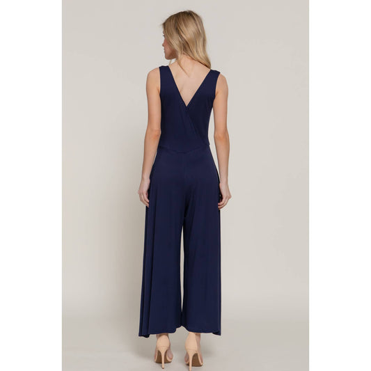 Midnight Riviera Wide Leg Jumpsuit