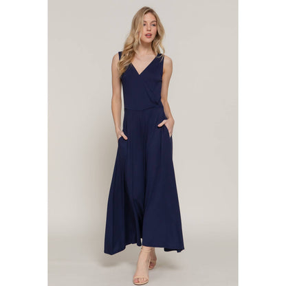 Midnight Riviera Wide Leg Jumpsuit