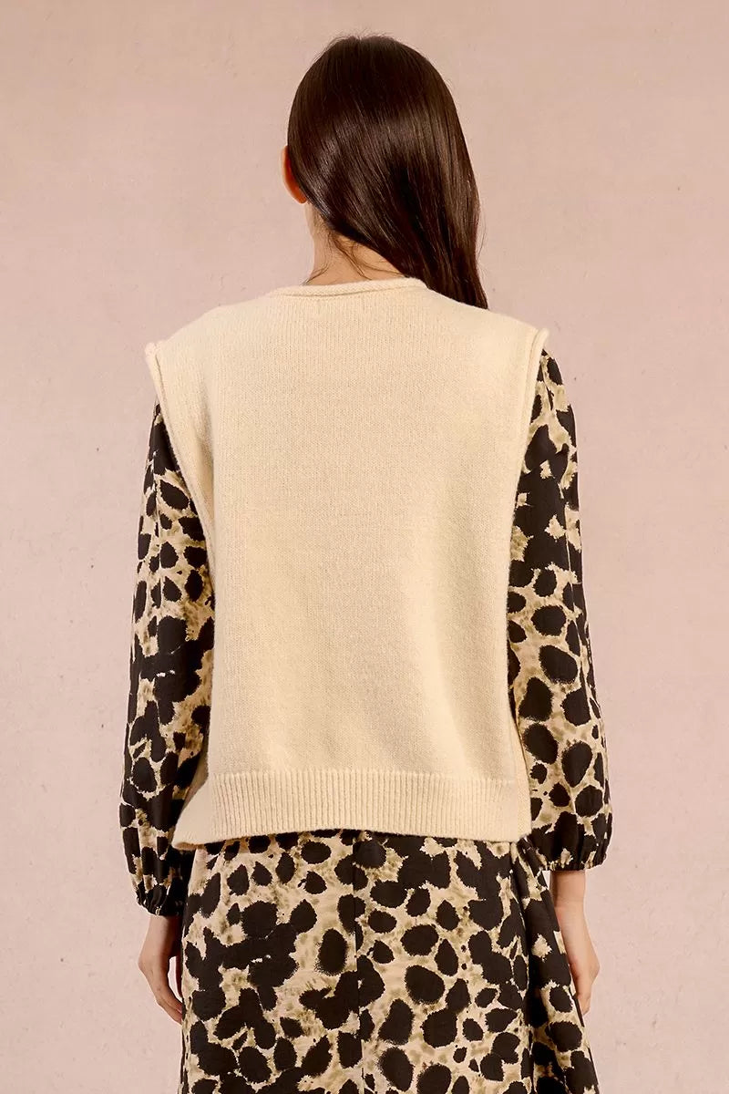 Molly Bracken | Ladies Knitted Sleeveless Sweater