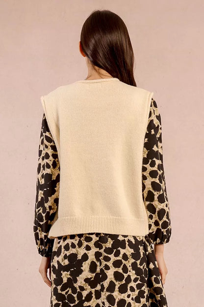 Molly Bracken | Ladies Knitted Sleeveless Sweater