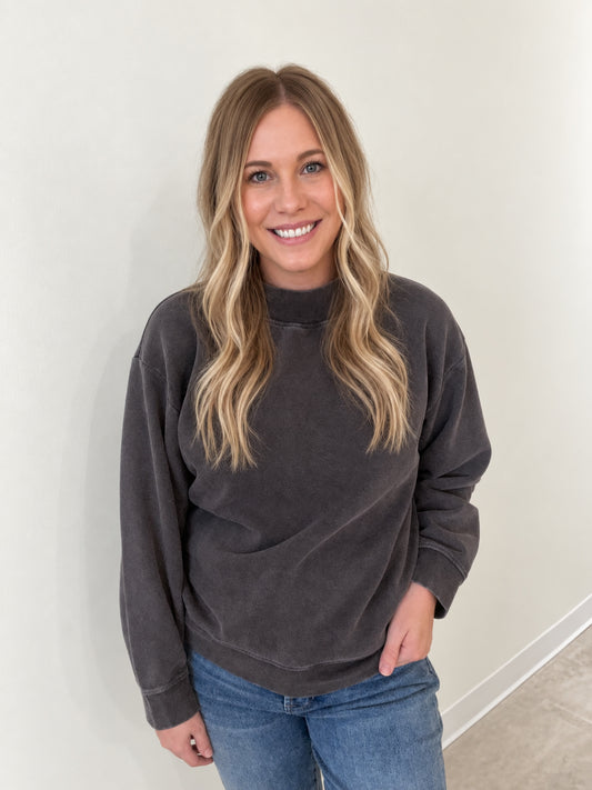 Thread & Supply Ashford Mockneck Sweatshirt