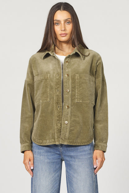 Dear John | Gina Button Front Oversized Denim Jacket