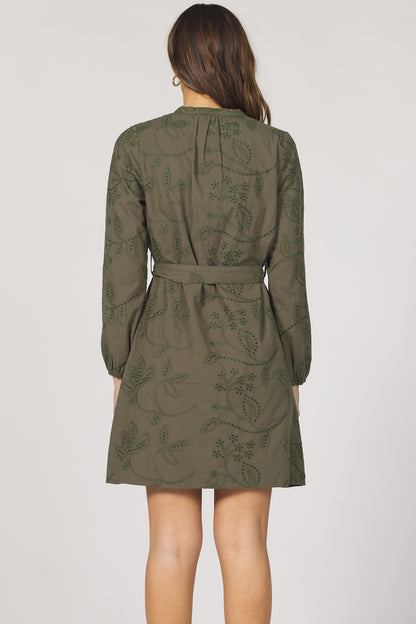 Dear John Christine Embroidered Dress