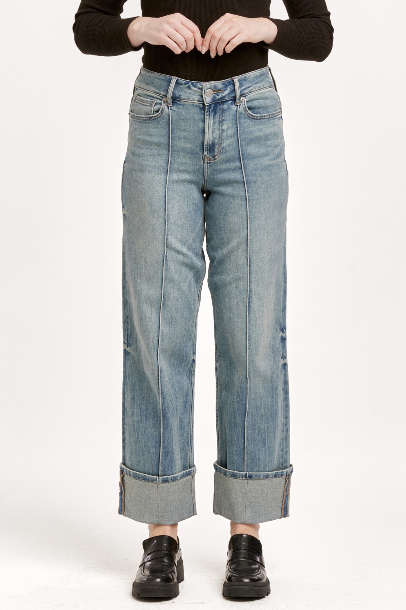 Dear John Holly High Rise Cuffed Wide leg