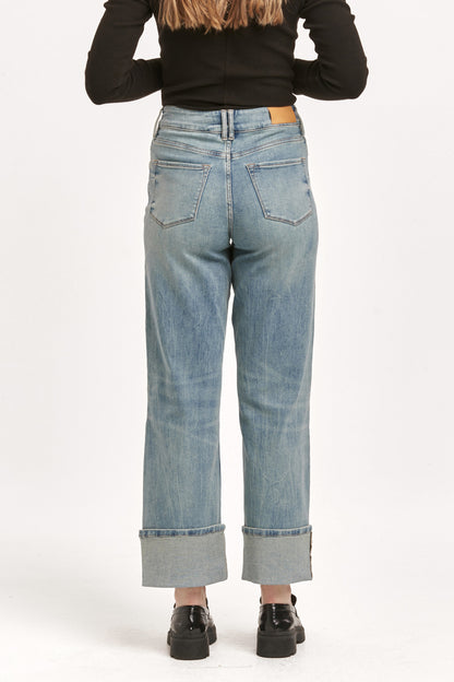 Dear John Holly High Rise Cuffed Wide leg