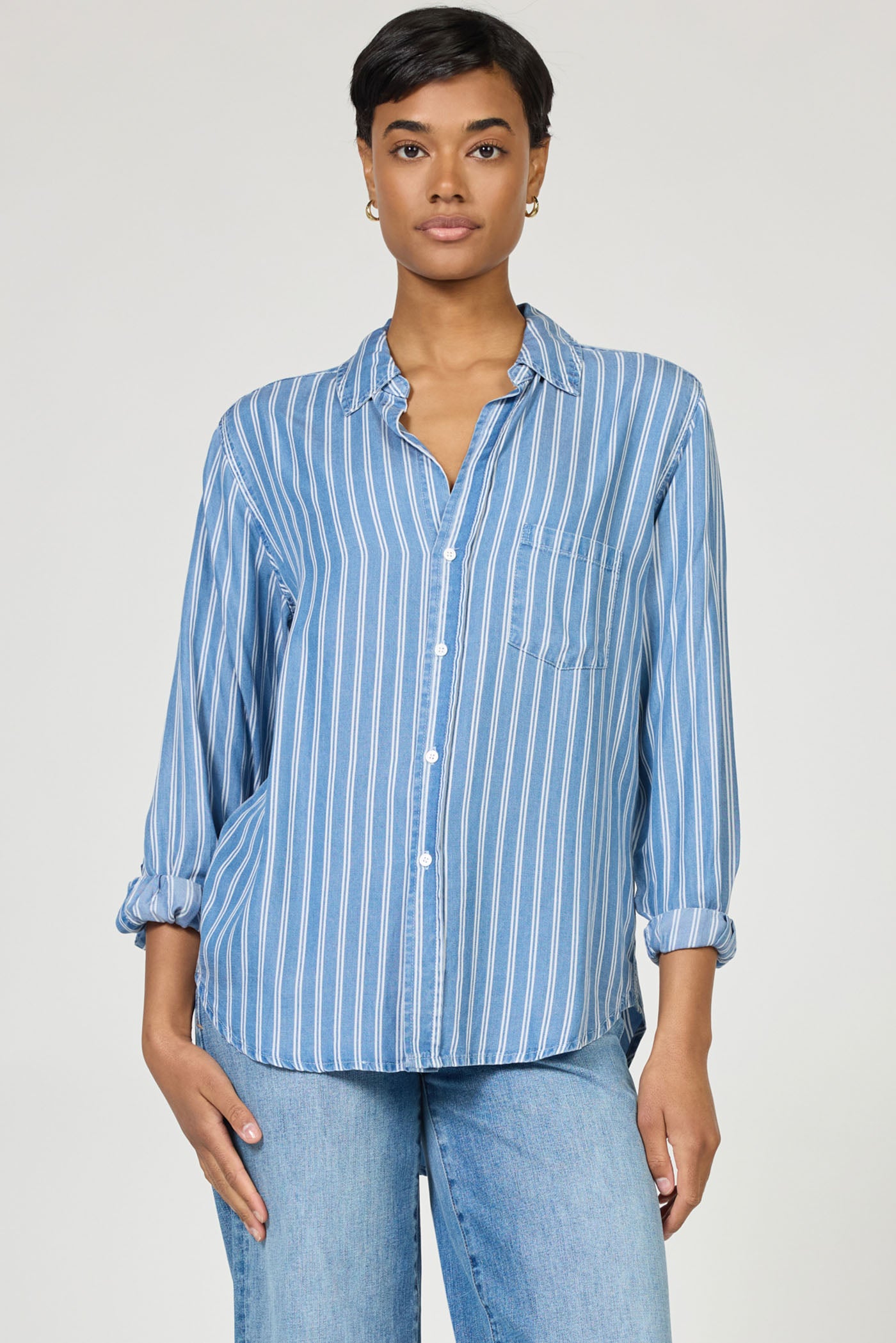 Dear John Galina Chambray Shirt